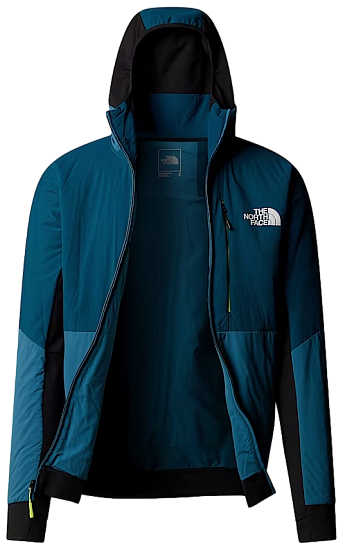 Куртка мужская The North Face Binntal Hybrid Ventrix Hoodie Mallard Blue/Midnight Petrol/TNF Black - Фото 16 большая