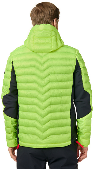 Куртка мужская Bogner Fire+Ice Goran Neon Lime - Фото 4 большая