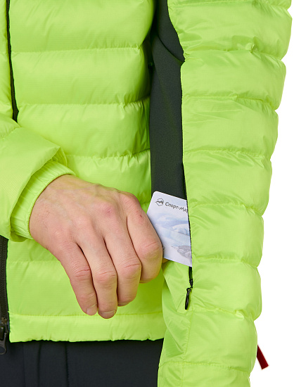 Куртка мужская Bogner Fire+Ice Goran Neon Lime - Фото 6 большая