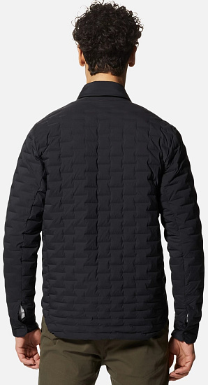 Куртка мужская Mountain Hardwear Stretchdown Черный - Фото 3 большая