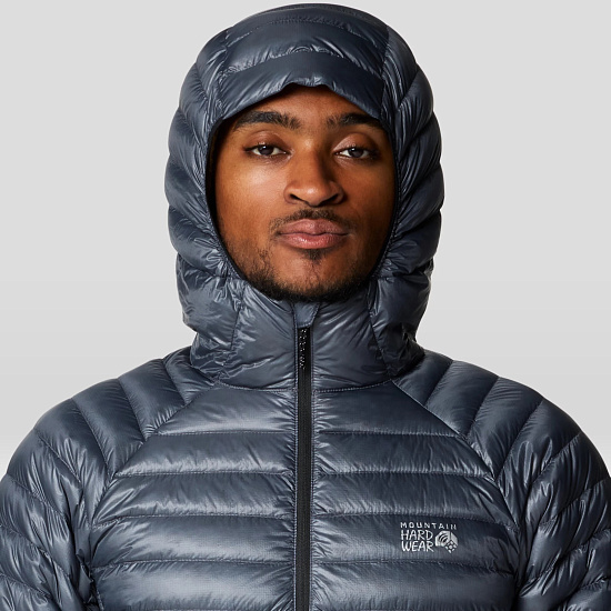 Куртка мужская Mountain Hardwear Ghost Whisperer Серый - Фото 6 большая