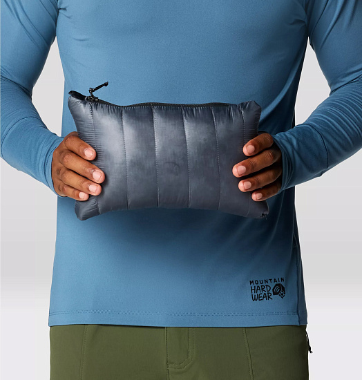Куртка мужская Mountain Hardwear Ghost Whisperer Серый - Фото 7 большая