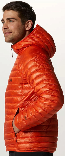 Куртка мужская Mountain Hardwear Ghost Whisperer Красный/Черный - Фото 4 большая