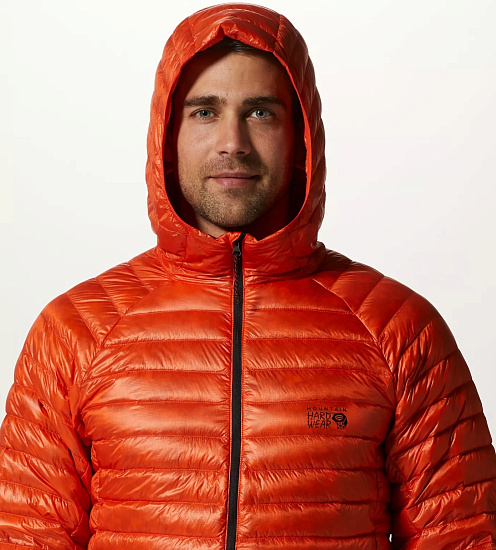Куртка мужская Mountain Hardwear Ghost Whisperer Красный/Черный - Фото 5 большая