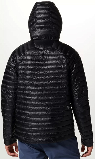 Куртка мужская Mountain Hardwear Ghost Whisperer Черный - Фото 3 большая