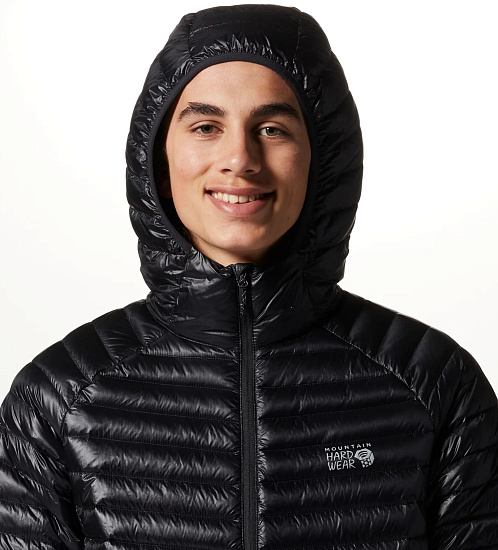 Куртка мужская Mountain Hardwear Ghost Whisperer Черный - Фото 5 большая
