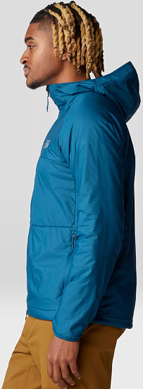 Куртка мужская Mountain Hardwear Kor AirShell Темно-Синий - Фото 4 большая