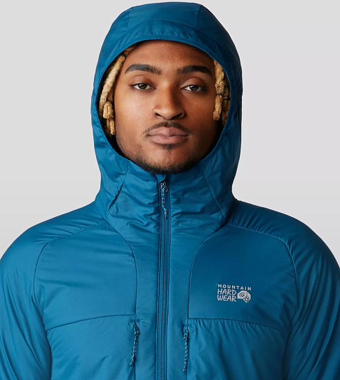 Куртка мужская Mountain Hardwear Kor AirShell Темно-Синий - Фото 7 большая