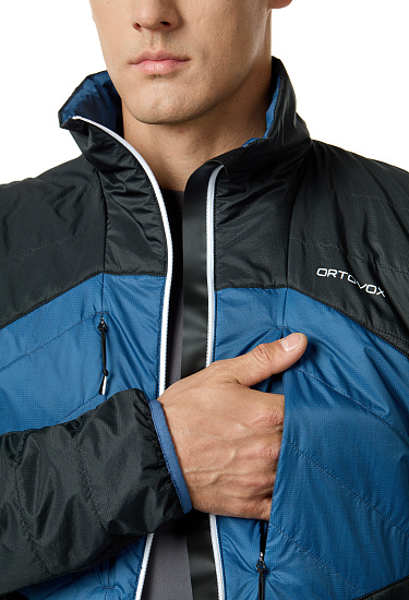 Куртка мужская Ortovox Swisswool Dufour Black Raven - Фото 5 большая