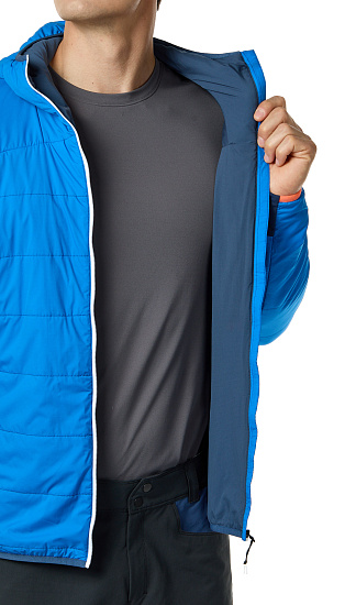 Куртка мужская Ortovox Swisswool Piz Duan Just Blue - Фото 5 большая