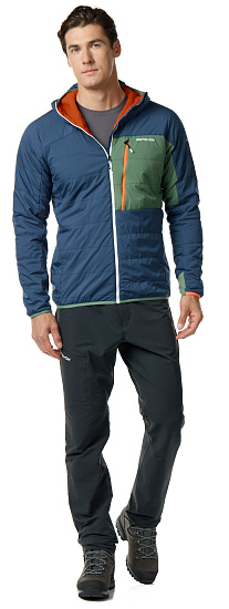Куртка мужская Ortovox Swisswool Piz Duan Blue Lake - Фото 2 большая