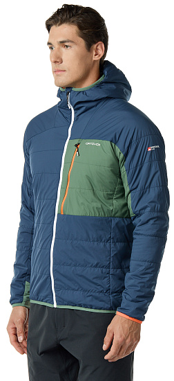 Куртка мужская Ortovox Swisswool Piz Duan Blue Lake - Фото 3 большая