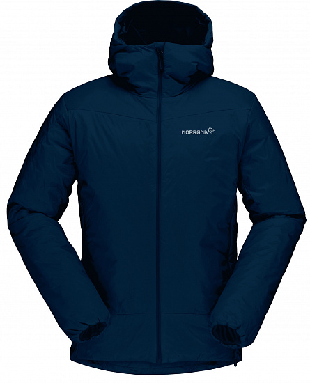Куртка мужская Norrona Falketind Thermo60 Hood Indigo Night - Фото 1 большая