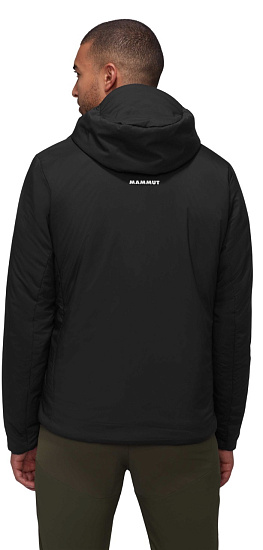 Куртка мужская Mammut Rime IN Flex Hooded Black - Фото 3 большая
