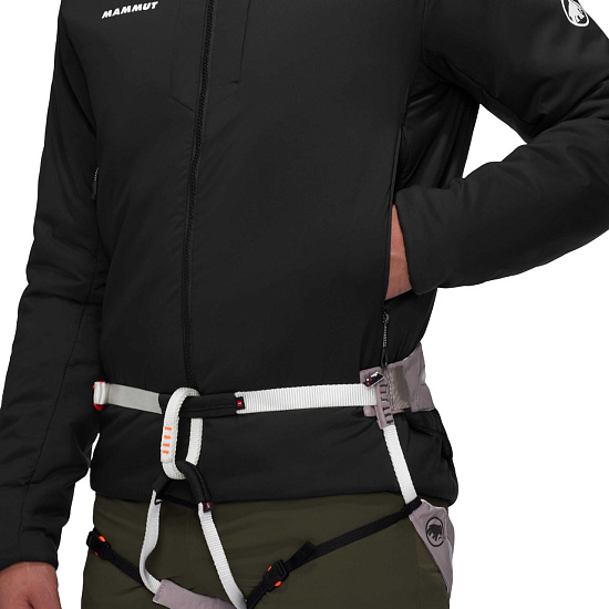 Куртка мужская Mammut Rime IN Flex Hooded Black - Фото 8 большая