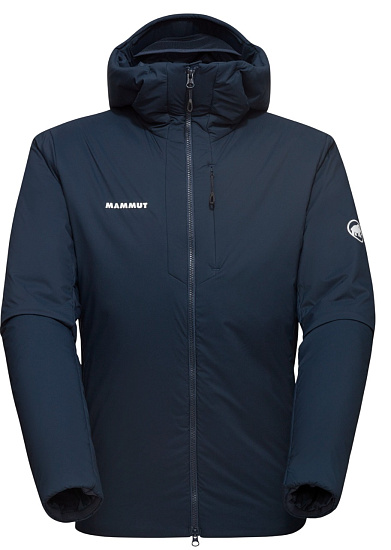 Куртка мужская Mammut Rime IN Flex Hooded Marine - Фото 1 большая