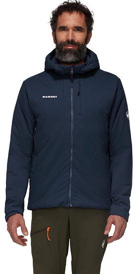 Куртка мужская Mammut Rime IN Flex Hooded Marine - Фото 2 большая