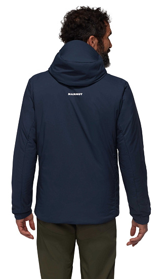 Куртка мужская Mammut Rime IN Flex Hooded Marine - Фото 3 большая