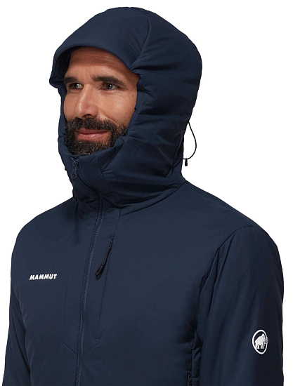 Куртка мужская Mammut Rime IN Flex Hooded Marine - Фото 5 большая
