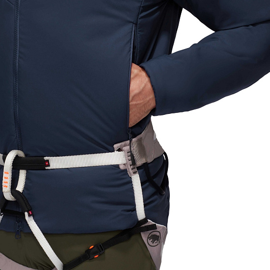 Куртка мужская Mammut Rime IN Flex Hooded Marine - Фото 9 большая