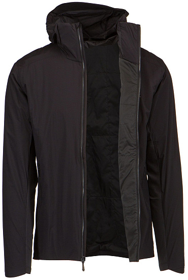 Куртка мужская Arcteryx Atom SL Hoody Black - Фото 7 большая