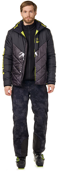 Куртка мужская Head Race Star Light Black/Yellow Race - Фото 2 большая