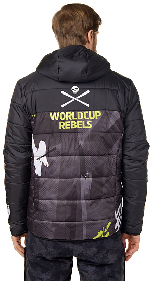 Куртка мужская Head Race Star Light Black/Yellow Race - Фото 4 большая