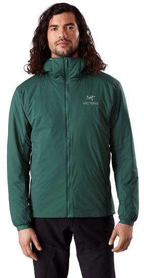 Куртка мужская Arcteryx Atom LT Hoody Dark Elysi - Фото 2 большая