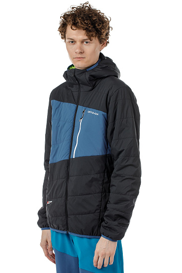 Куртка мужская Ortovox Swisswool Zebru Black Raven - Фото 6 большая