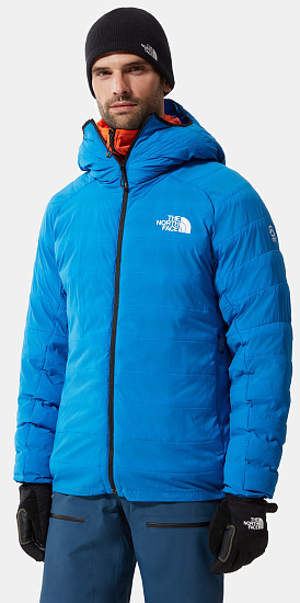 Куртка мужская The North Face Summit L3 50/50 Down Hoodie Hero Blue - Фото 6 большая