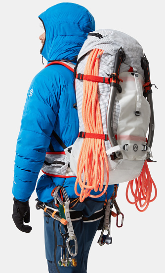 Куртка мужская The North Face Summit L3 50/50 Down Hoodie Hero Blue - Фото 10 большая