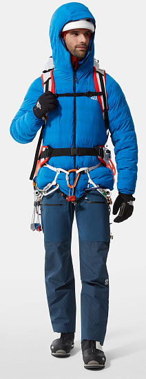 Куртка мужская The North Face Summit L3 50/50 Down Hoodie Hero Blue - Фото 11 большая