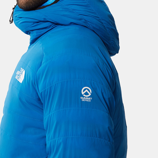 Куртка мужская The North Face Summit L3 50/50 Down Hoodie Hero Blue - Фото 15 большая