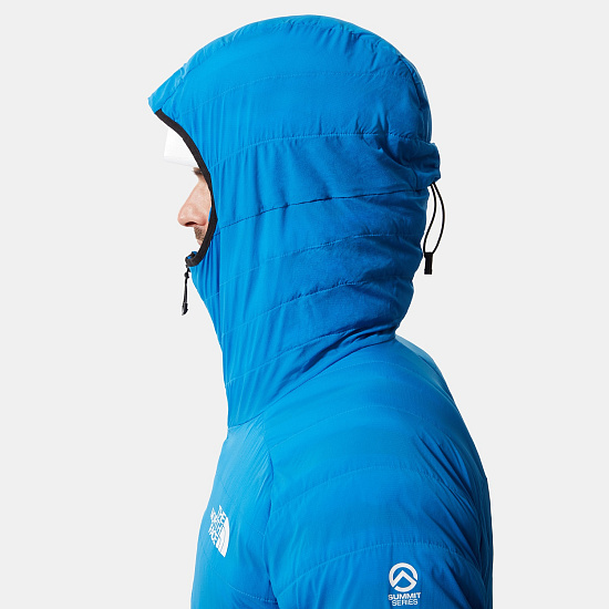 Куртка мужская The North Face Summit L3 50/50 Down Hoodie Hero Blue - Фото 16 большая