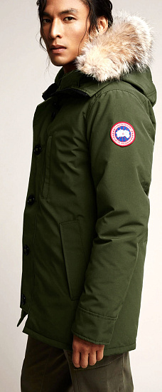 Куртка мужская Canada Goose Chateau Parka Military Green - Фото 3 большая