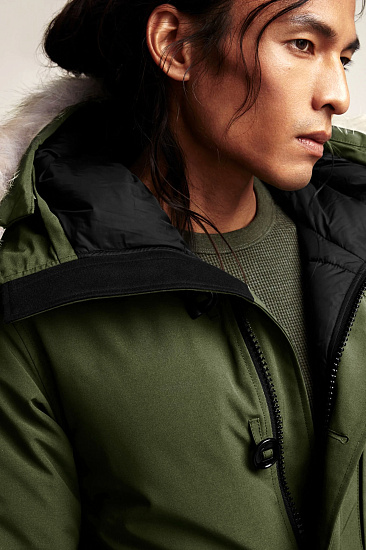 Куртка мужская Canada Goose Chateau Parka Military Green - Фото 5 большая