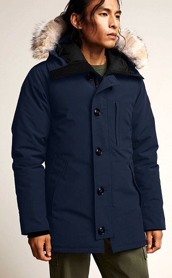 Куртка мужская Canada Goose Chateau Parka Atlantic Navy - Фото 2 большая