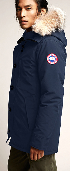 Куртка мужская Canada Goose Chateau Parka Atlantic Navy - Фото 3 большая