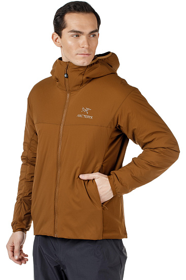 Куртка мужская Arcteryx Atom LT Hoody Caribou - Фото 4 большая
