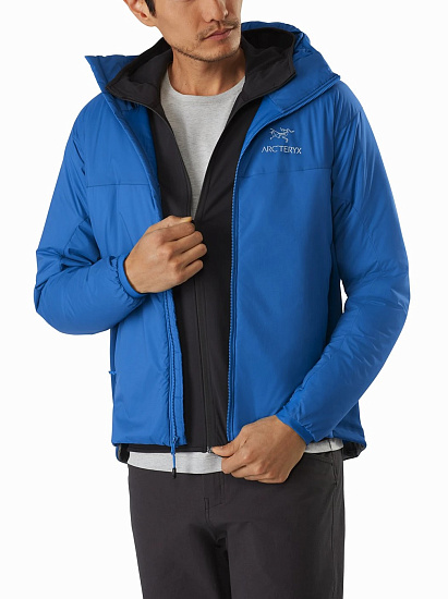Куртка мужская Arcteryx Atom LT Hoody Shimizu - Фото 2 большая
