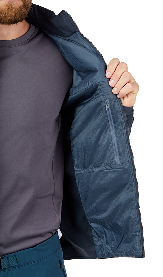 Куртка мужская Arcteryx Atom LT Orion - Фото 8 большая