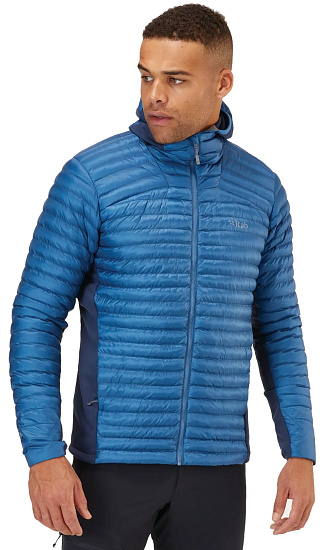 Куртка мужская Rab Cirrus Flex 2.0 Hoody Denim - Фото 2 большая