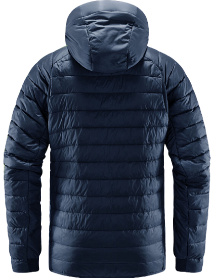 Куртка мужская Haglofs Spire Mimic Hood Tarn Blue Solid - Фото 2 большая