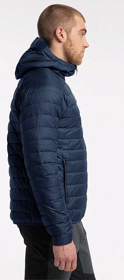 Куртка мужская Haglofs Spire Mimic Hood Tarn Blue Solid - Фото 5 большая