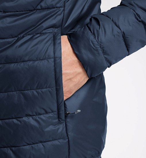 Куртка мужская Haglofs Spire Mimic Hood Tarn Blue Solid - Фото 7 большая