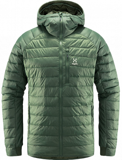 Куртка мужская Haglofs Spire Mimic Hood Fjell Green - Фото 1 большая