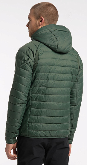 Куртка мужская Haglofs Spire Mimic Hood Fjell Green - Фото 4 большая