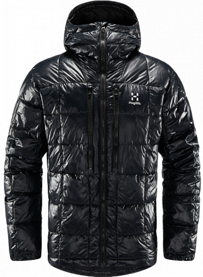 Куртка мужская Haglofs Roc Mimic Hood True Black - Фото 1 большая