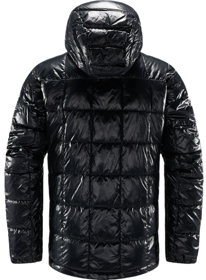 Куртка мужская Haglofs Roc Mimic Hood True Black - Фото 2 большая