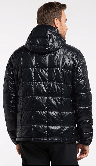 Куртка мужская Haglofs Roc Mimic Hood True Black - Фото 4 большая
